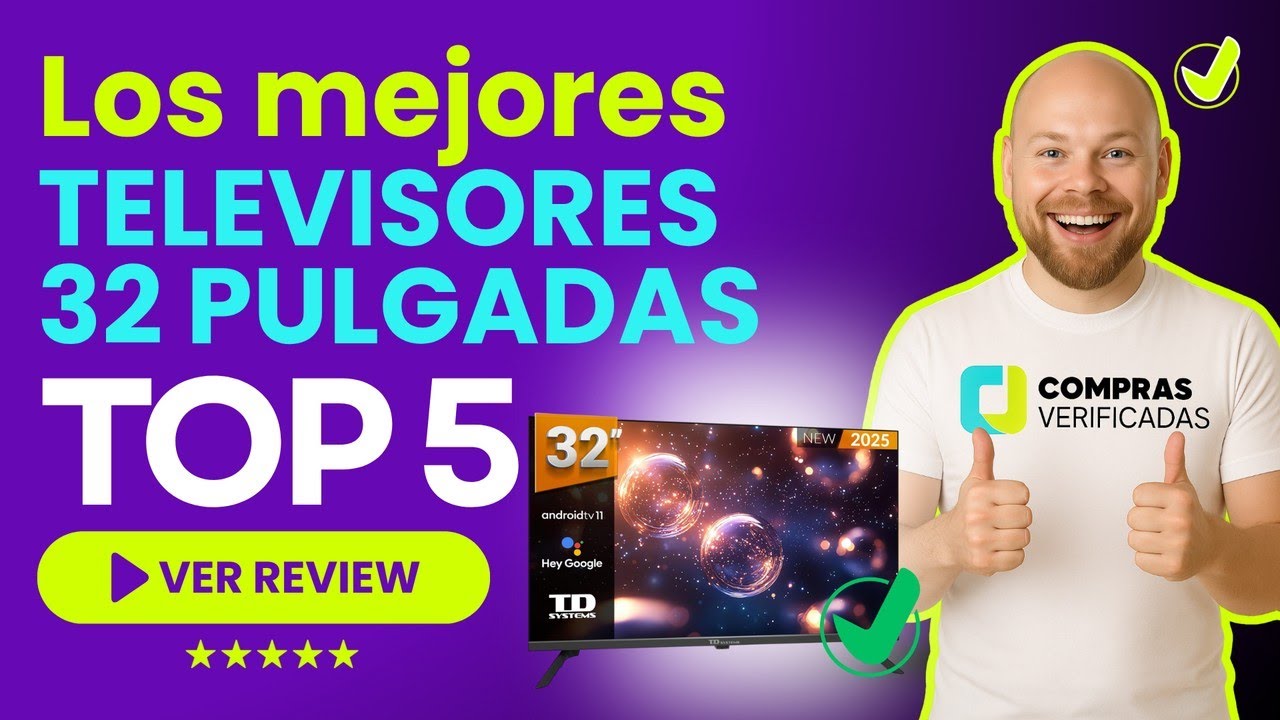 las mejores televisores de 32 pulgadas