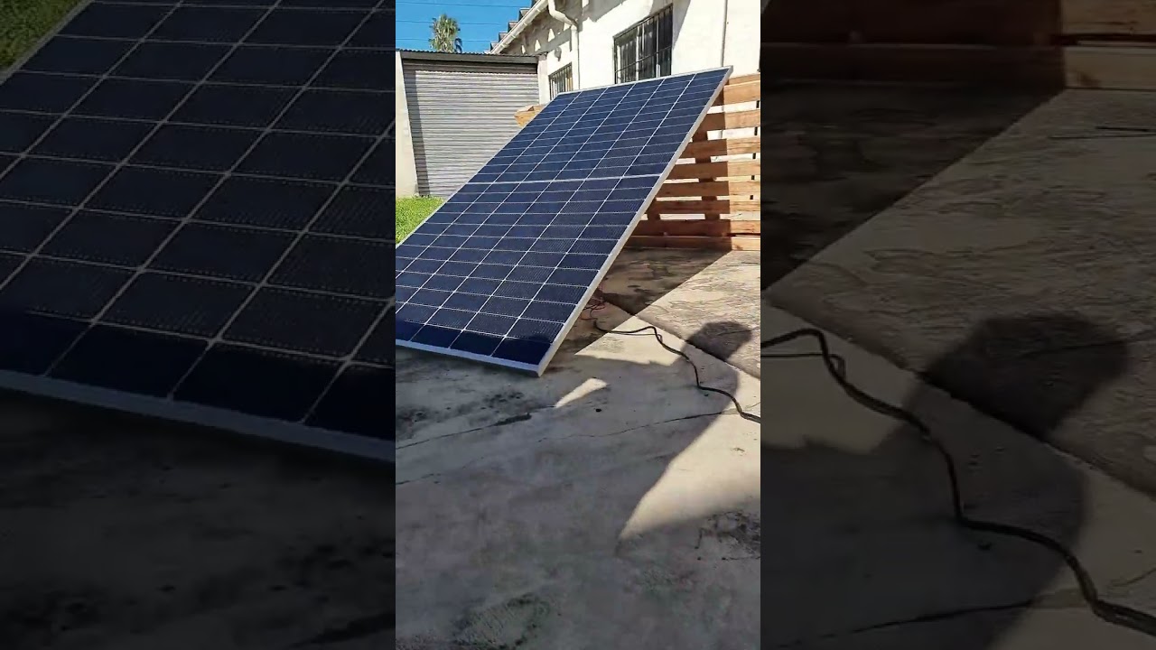 las placas solares de mi vecino me dan sombra