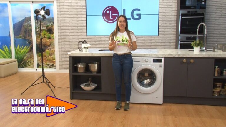 lavadora lg 8 kg / 1.400 rpm inteligente - f4wv3008n3w