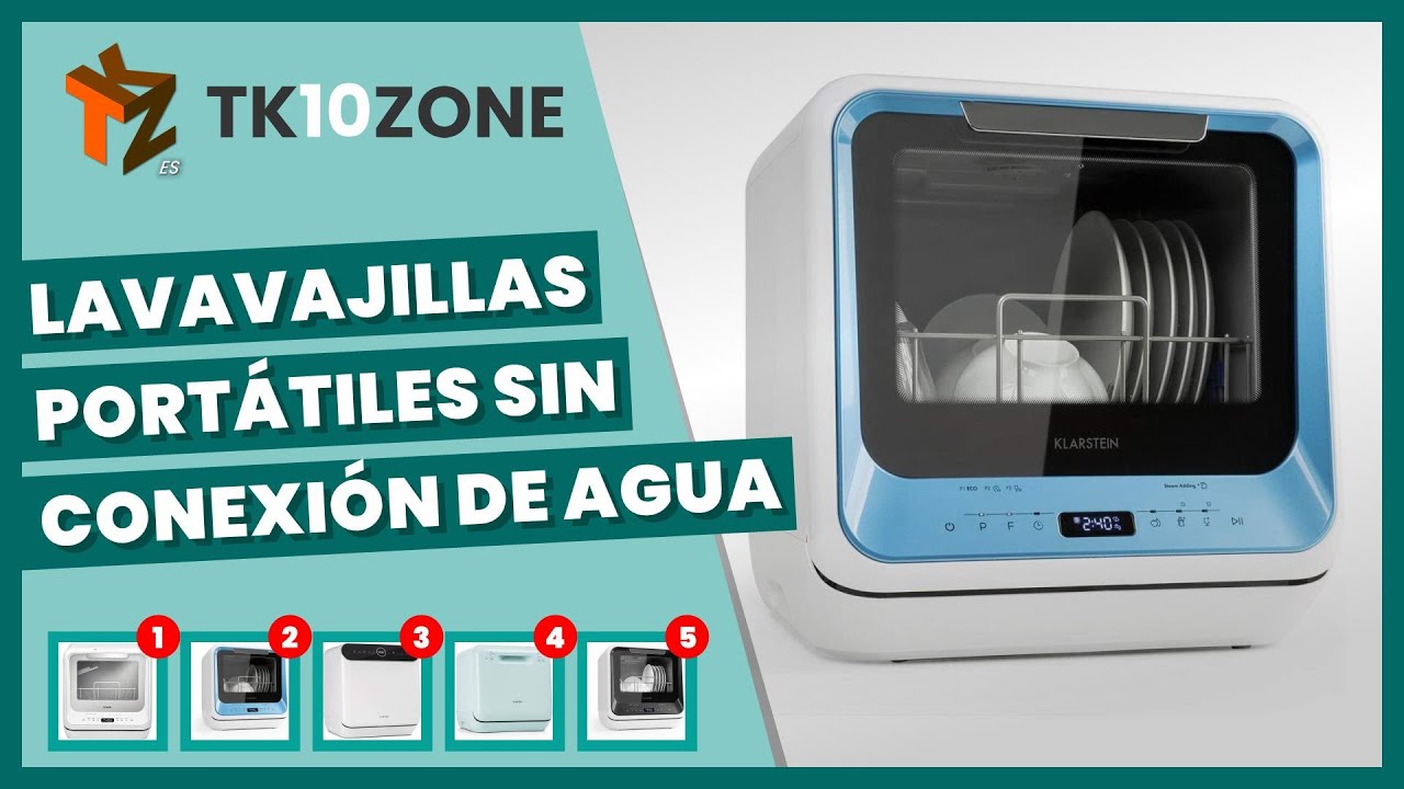 lavavajillas portátil sin toma de agua