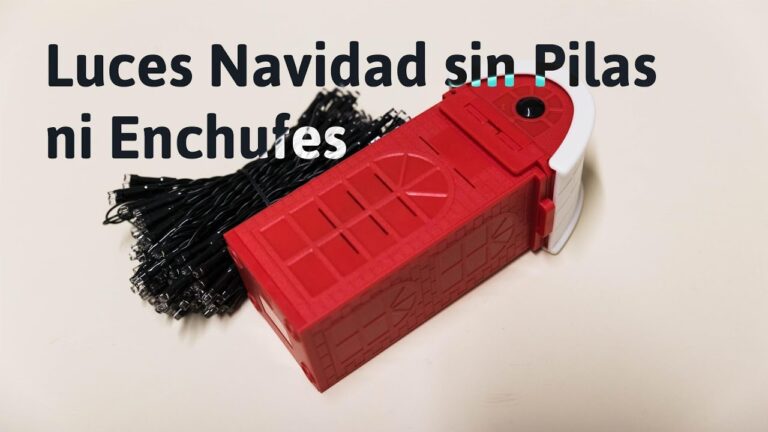 luces de navidad para exterior sin enchufe