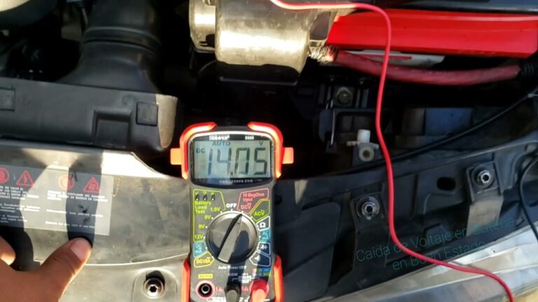 luz fallo motor por batería baja