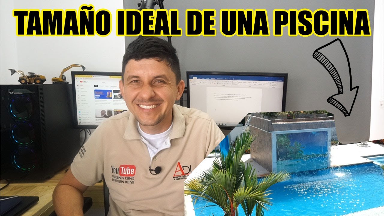 medidas de una piscina para una casa