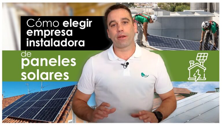 mejor empresa instaladora de placas solares