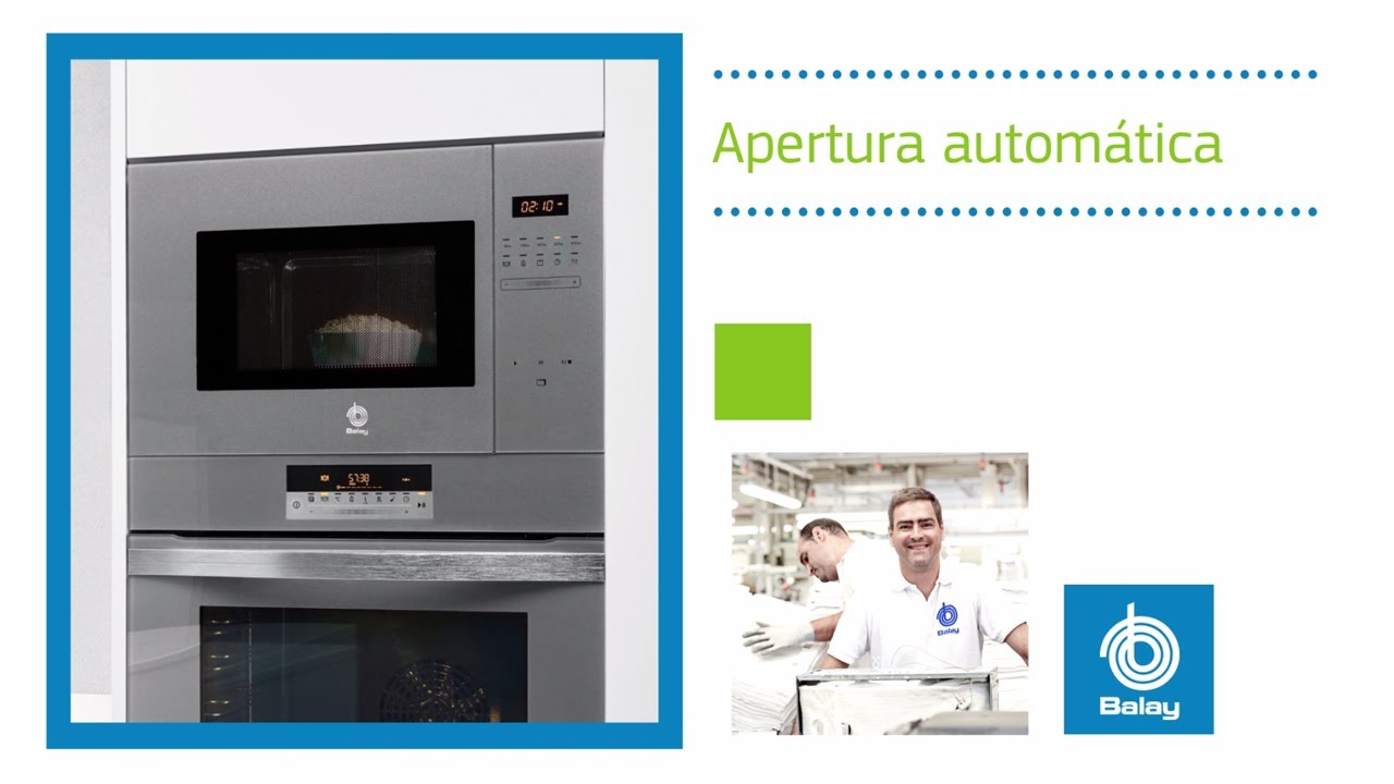 microondas con apertura a la derecha