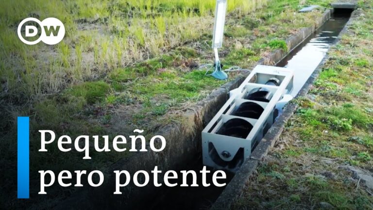 molinos de agua para generar electricidad