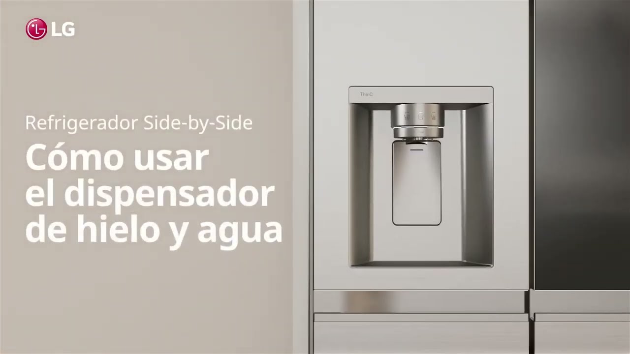 neveras con dispensador de agua y hielo