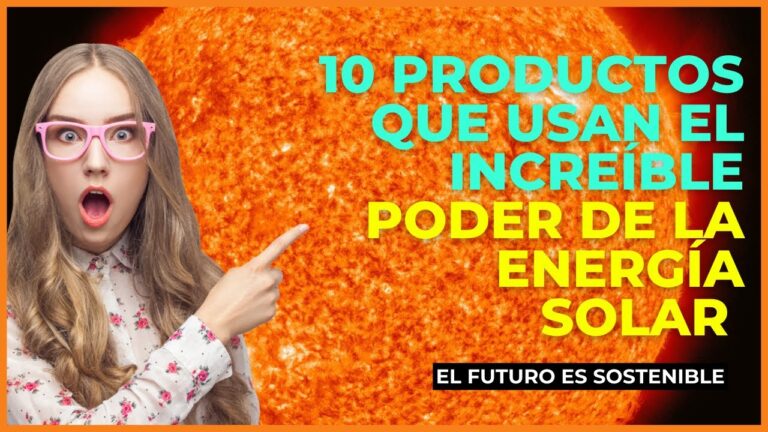 objetos que funcionan con energia solar