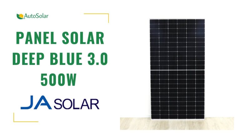 panel solar 500w deep blue 3.0 ja solar
