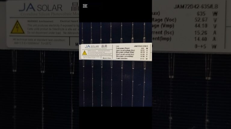 panel solar 505w ja solar p-type jam66s30 mr