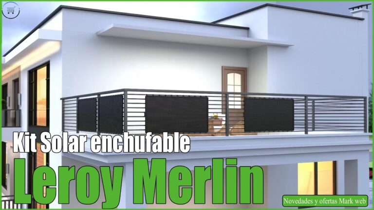 paneles solares enchufables a la red