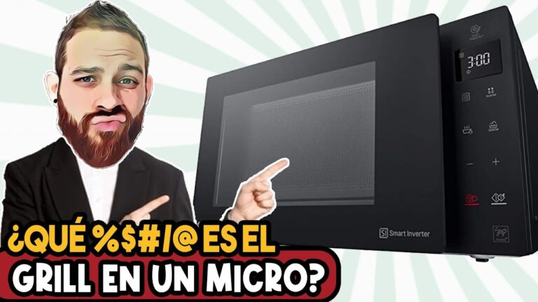 para que es el grill del microondas