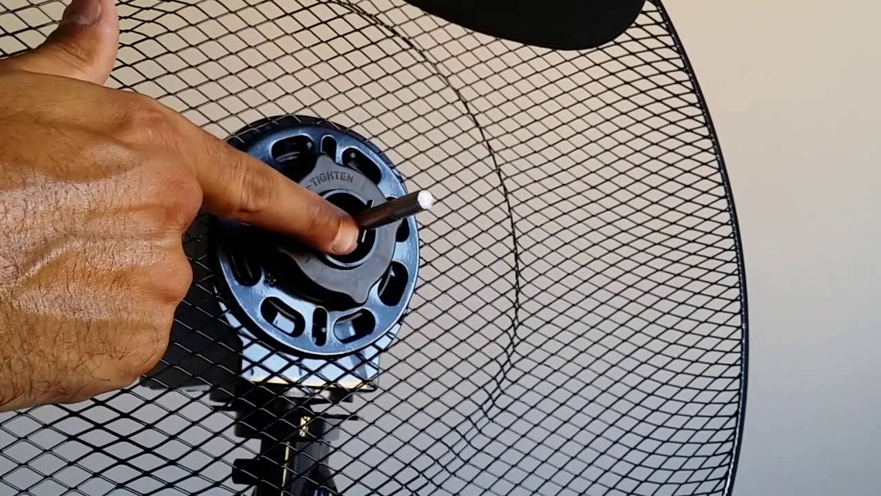 piezas de un ventilador de pie