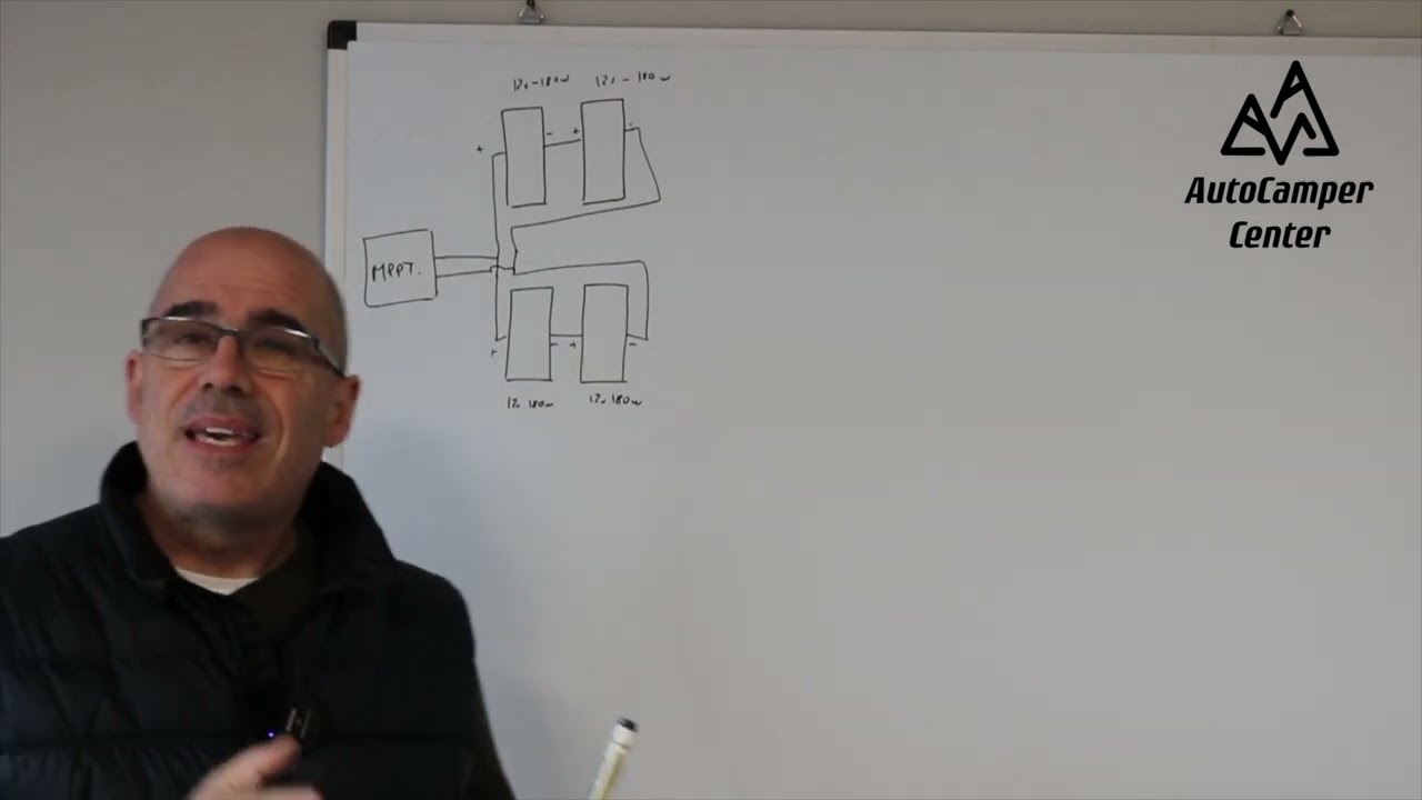placas solares en serie o paralelo autocaravana
