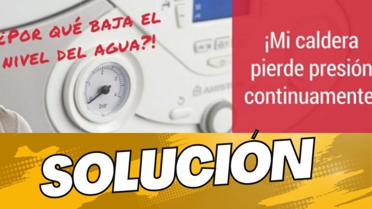 por que pierde presion la caldera