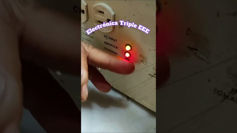 porque mi inversor no carga las baterías