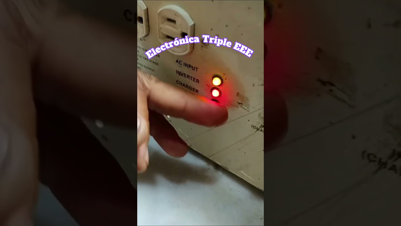 porque mi inversor no carga las baterías