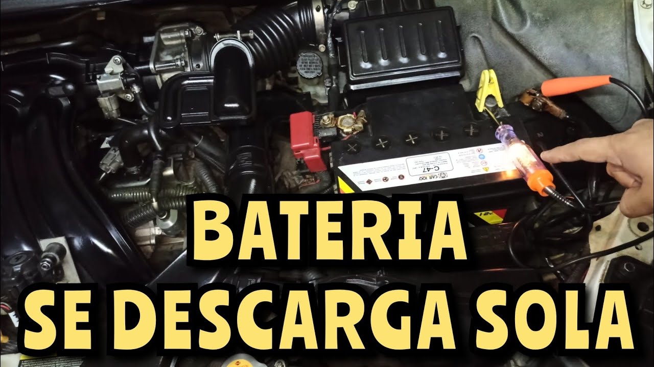 porque se descarga la bateria del coche