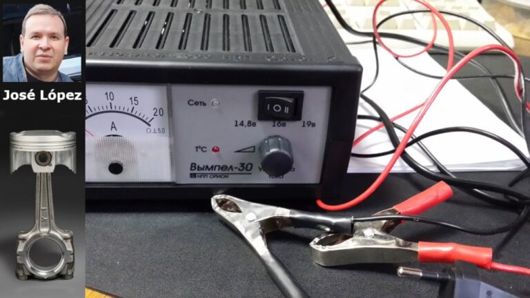 que amperaje debe tener un cargador de baterías