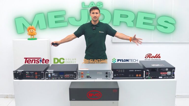 que baterias son mejores para placas solares