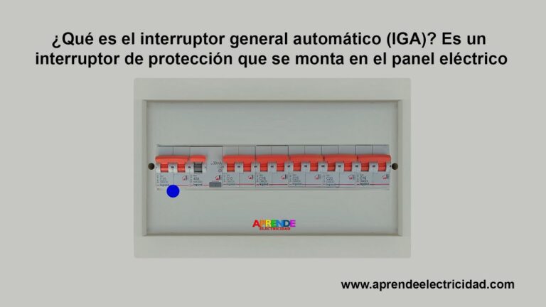 que es el iga en electricidad