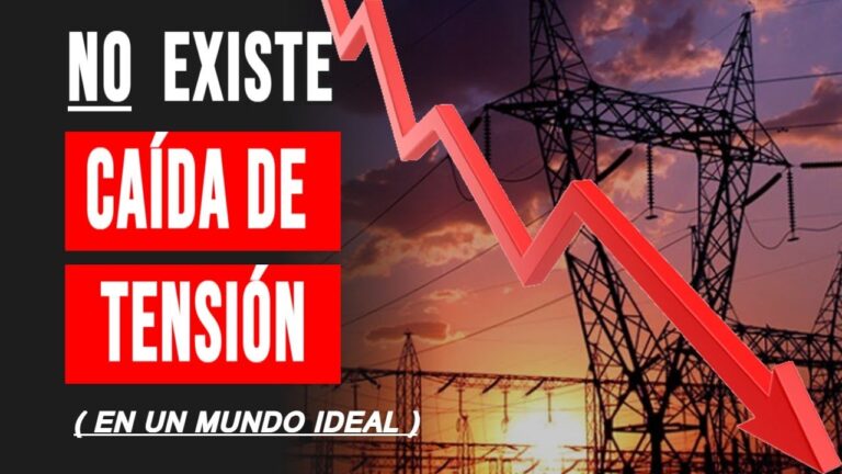 que es la caida de tension