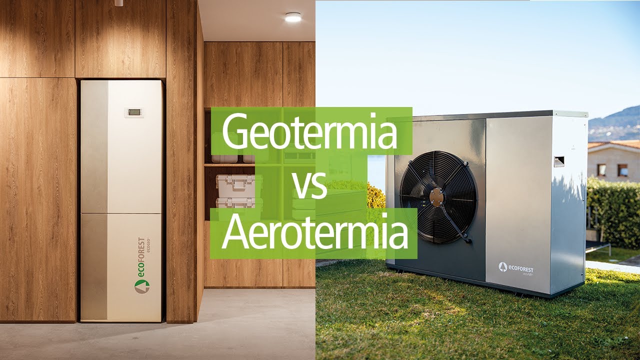 que es mejor aerotermia o geotermia