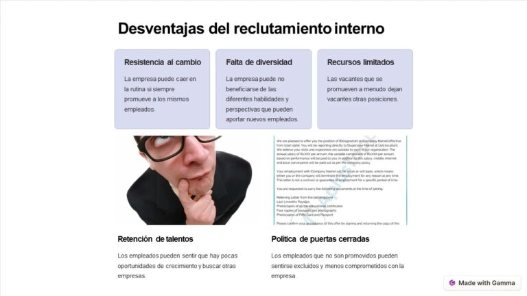 que es reclutamiento externo ventajas y desventajas