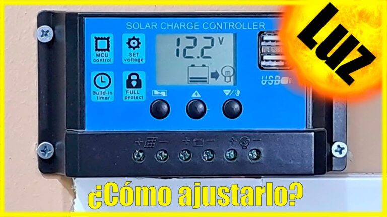 que es un regulador de carga para panel solar