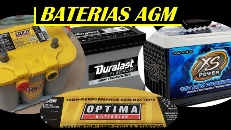 que significa agm en una bateria