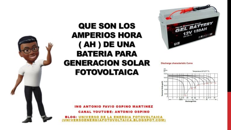 que significa ah en una bateria