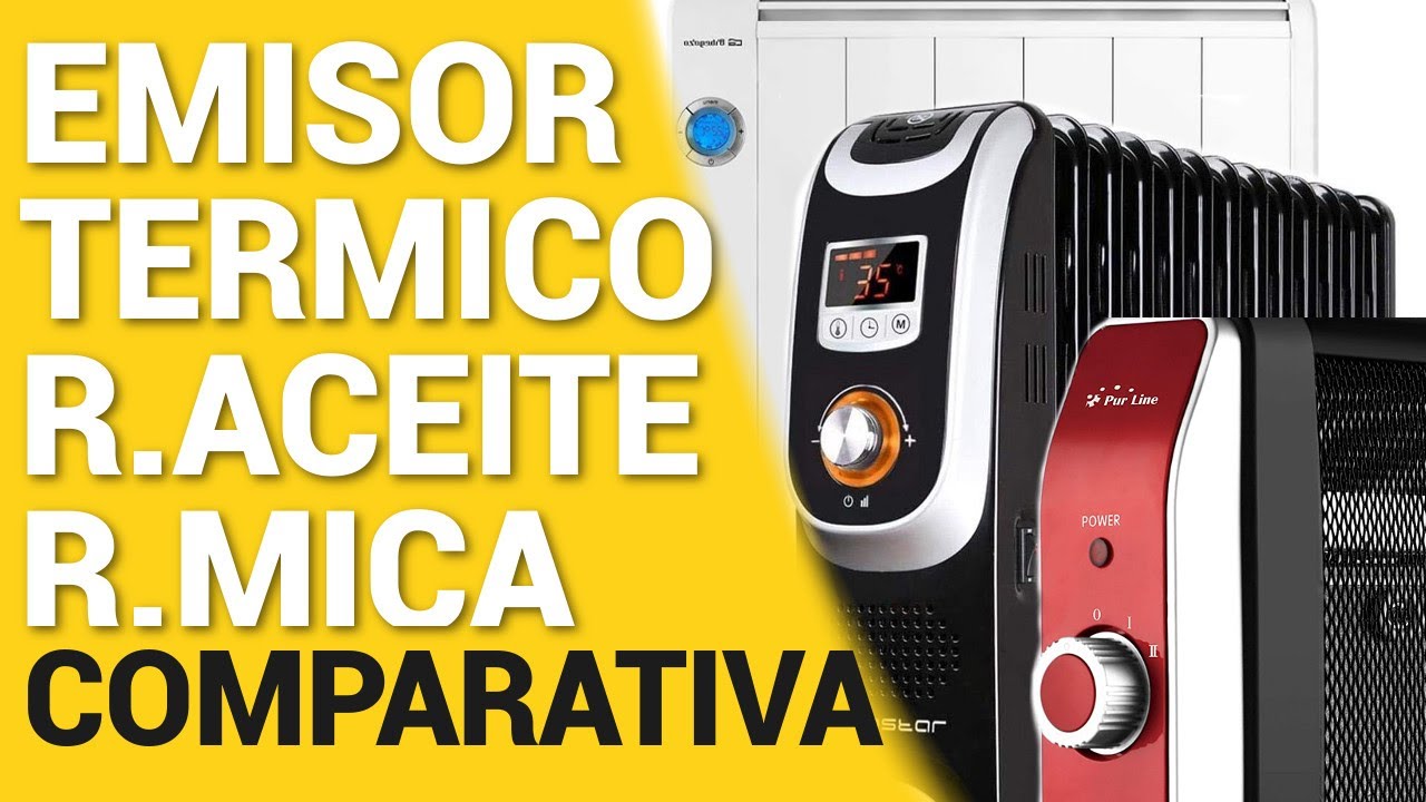 radiador de aceite o emisor termico