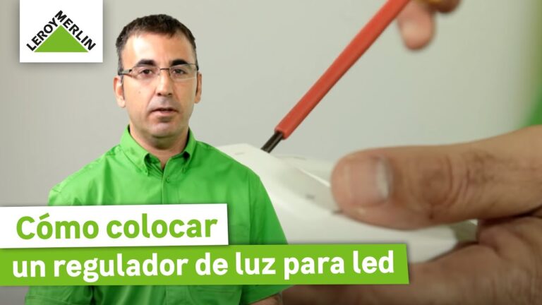 regulador de intensidad de luz led