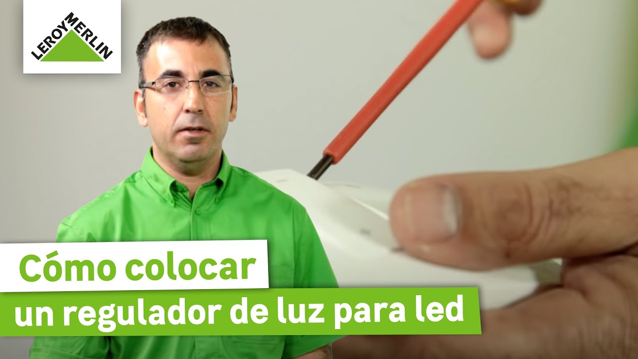 regulador de intensidad de luz led