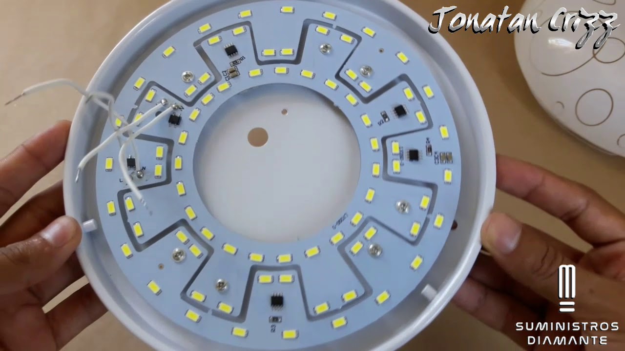 repuesto luz led ventilador de techo