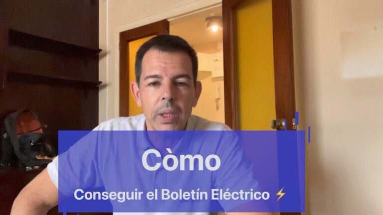 requisitos para obtener el boletín eléctrico