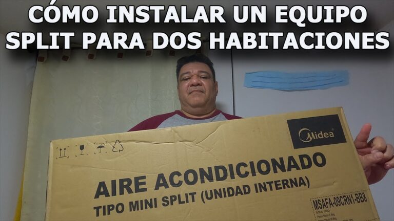 se puede poner un aire acondicionado para dos habitaciones