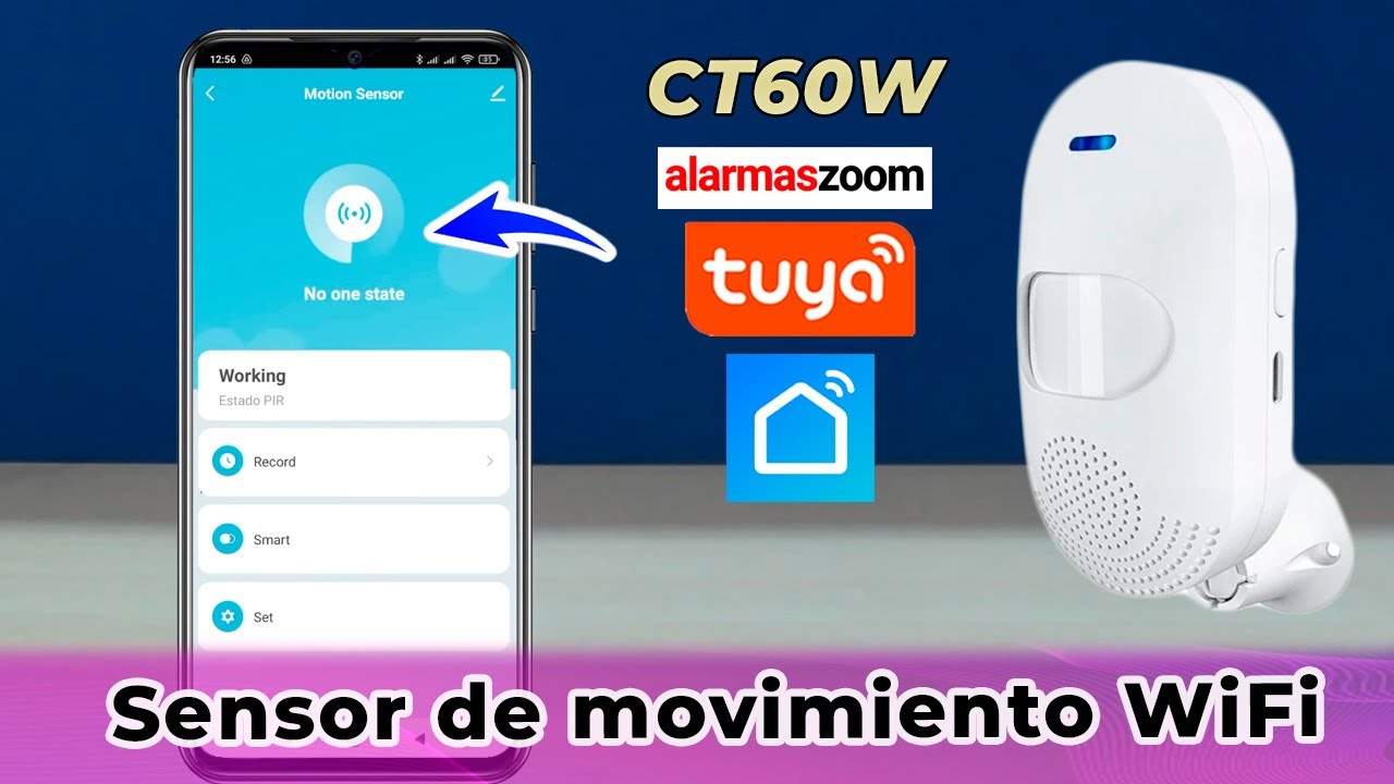 sensor de movimiento wifi con aviso