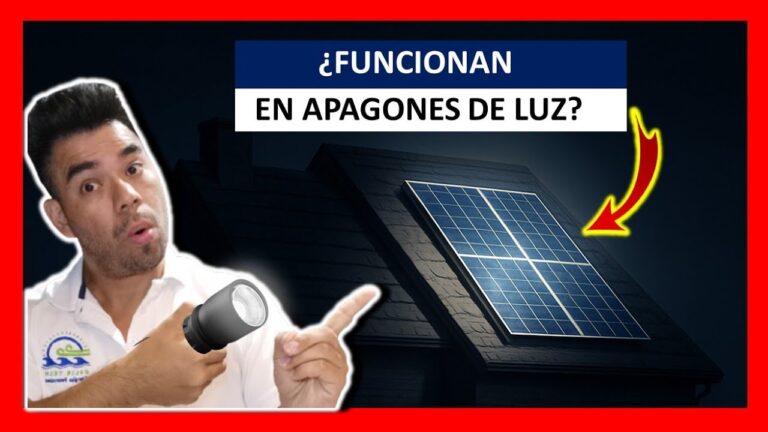 si tengo placas solares y se va la luz