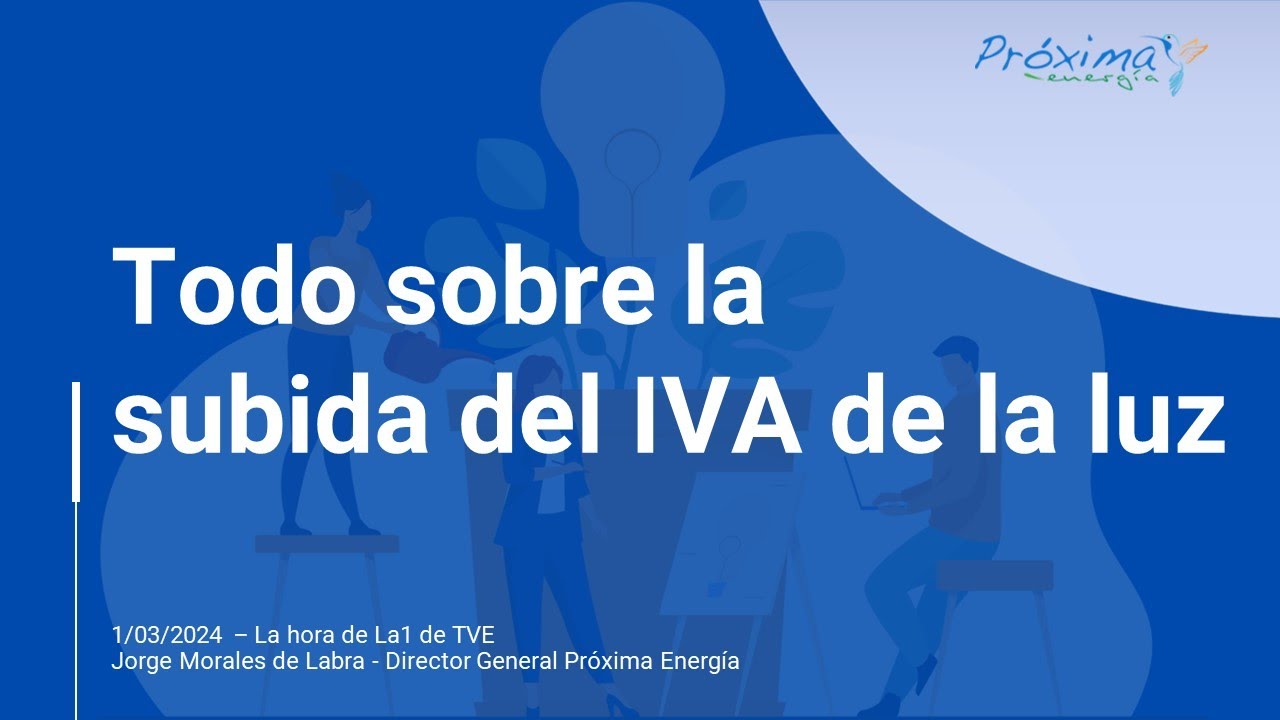 sube el iva de la luz