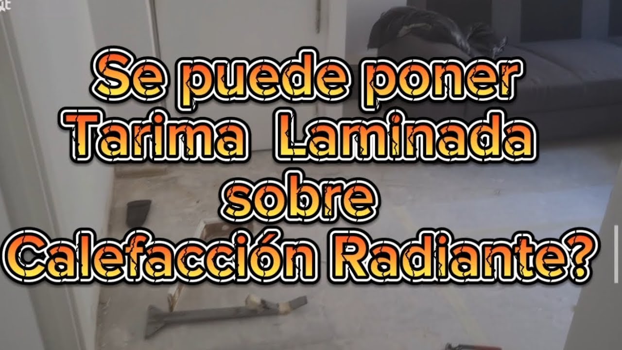 tarima para suelo radiante por aerotermia