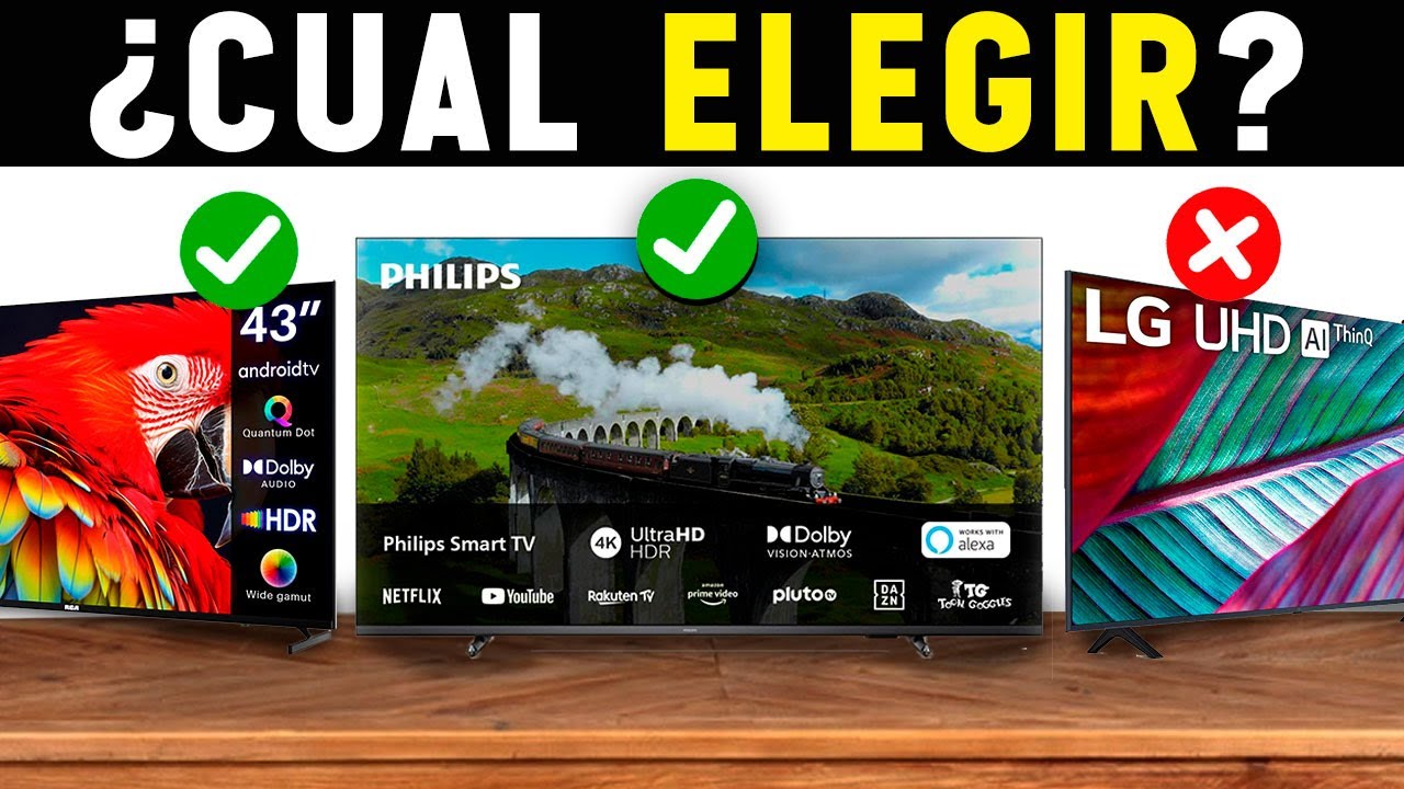 televisor de 43 pulgadas smart tv