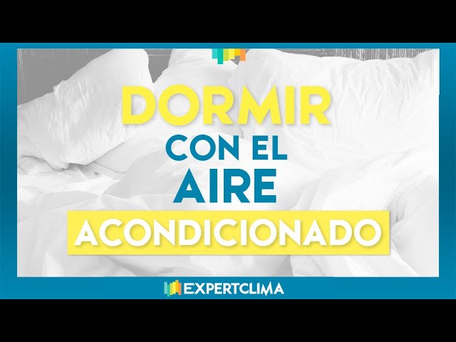 temperatura ideal para dormir con aire acondicionado