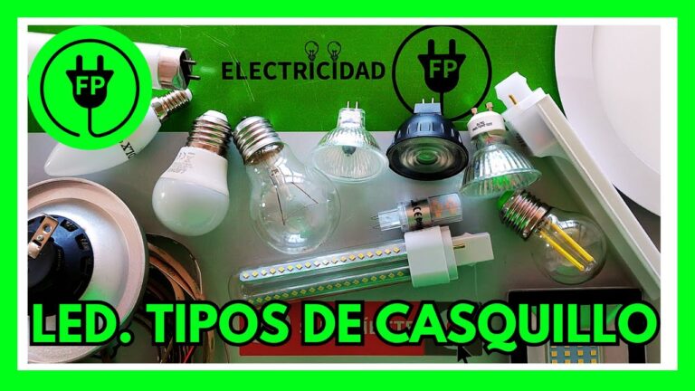 tipos de casquillos de bombillas led