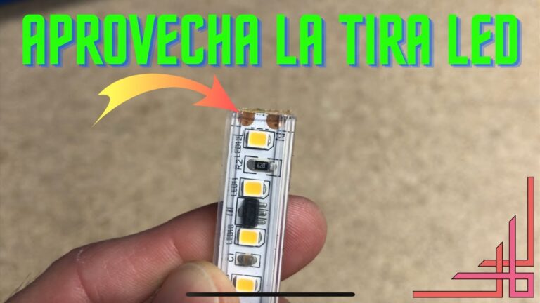 tira led a pilas con interruptor