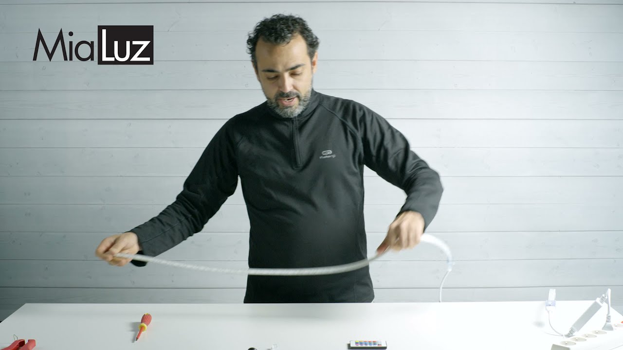 tiras led con mando a distancia