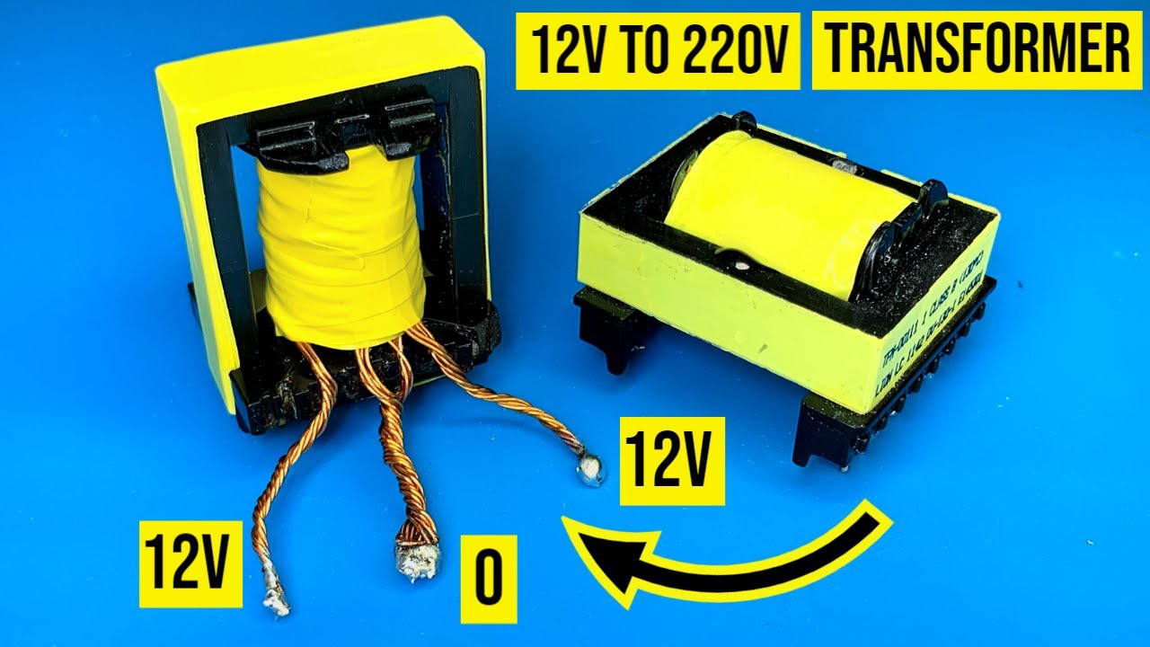 transformador de 12 volt a 220