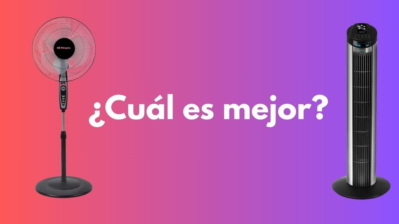 ventilador de pie o de torre