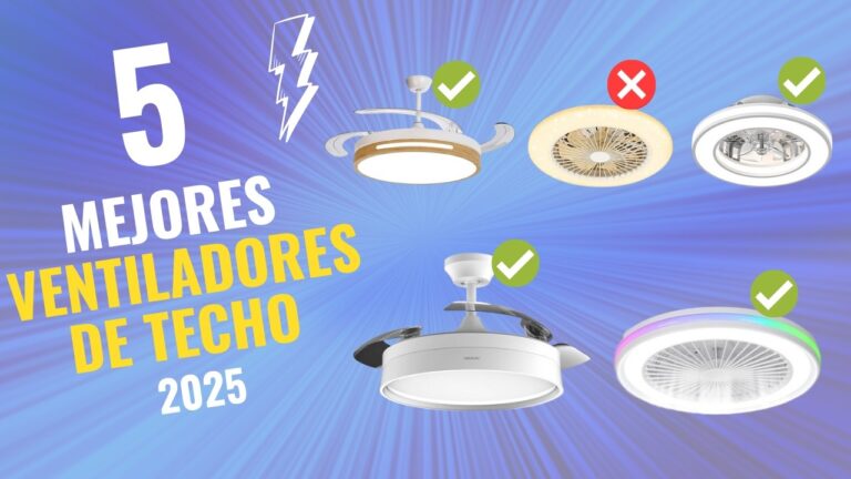 ventilador de techo con luz barato