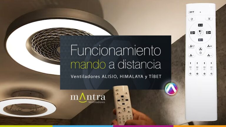 ventilador de techo mando a distancia